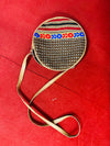 Round handicraft jute women hand bag