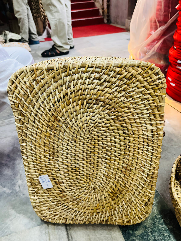 Natural cane tray handmade