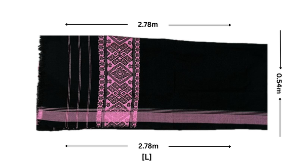 Tiwa Black Gamusa [ HANDLOOM]