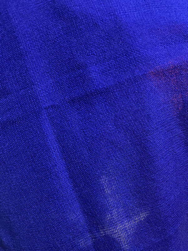 Tiwa Blue Gamusa [ HANDLOOM] NOT WEARABLE