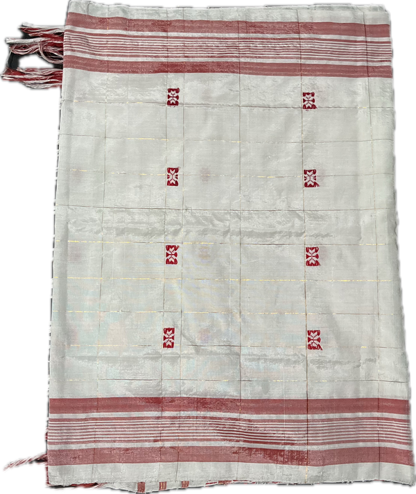 Traditional Assamese occasion handloom Gamusa