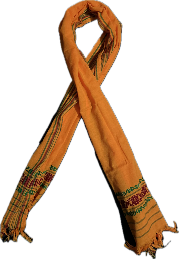 Assamese Tiwa handloom Yello Gamusa