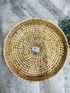 Naturel Round cane tray
