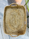 Natural cane tray handmade